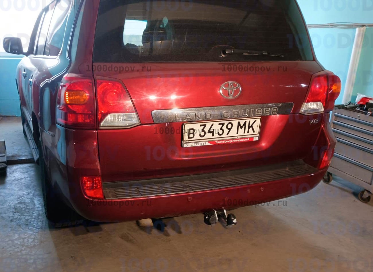 Фаркоп GALIA T070A Toyota Land Cruiser (J200) 2007-н.в. — рисунок 1
