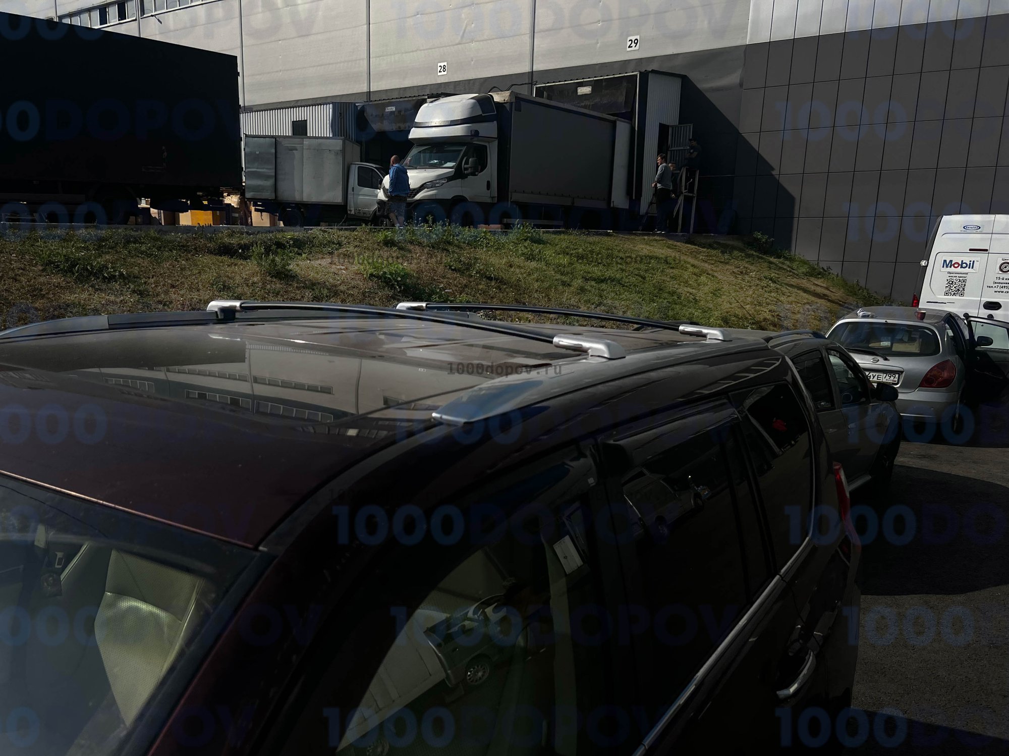Багажник на рейлинги Lexus GX460/ Toyota Land Cruiser Prado J150 штатный — рисунок 11