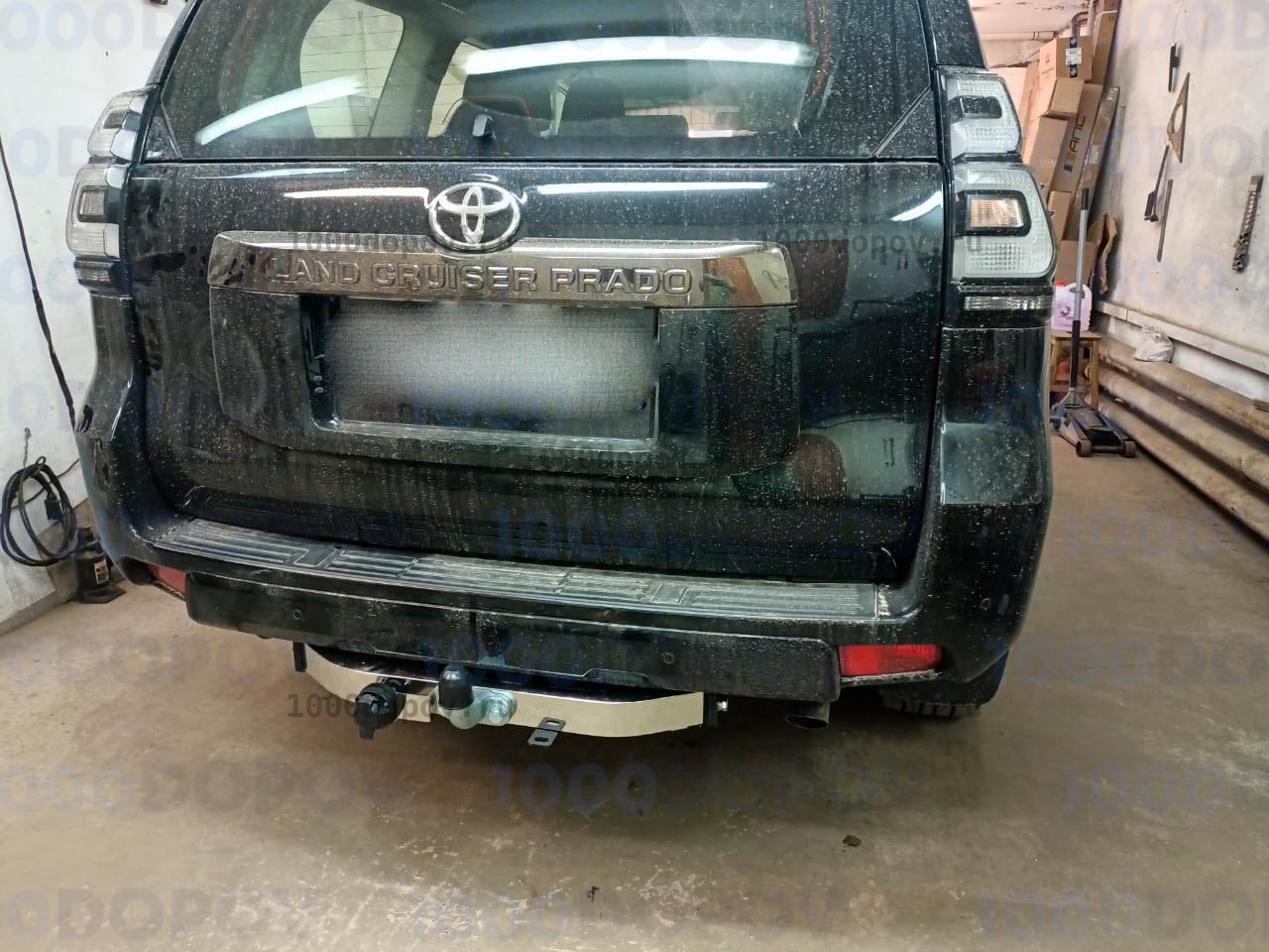 Фаркоп BERG F.5714.002 Land Cruiser Prado 120/150 (Кроме Black Onyx) 2002-н.в. — рисунок 1