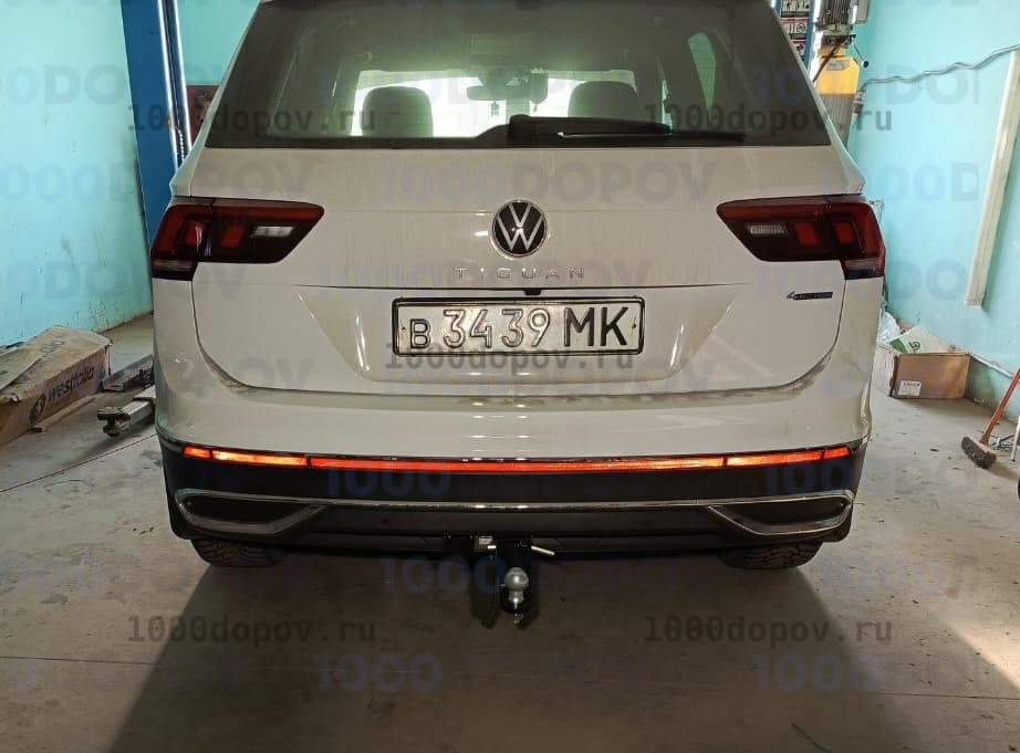 Фаркоп Leader Plus V123-E Volkswagen Tiguan (5N1) 2007-2011  (5N2) 2011-2016 — рисунок 9