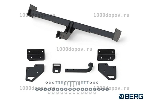 Фаркоп BERG F.4011.001 Mitsubishi Pajero 4 2007-н.в. — рисунок 3