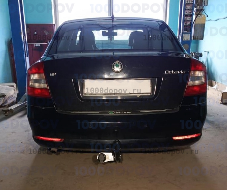 Фаркоп Трейлер 9710 Skoda Octavia 2 A5 2009-2012 (кроме Octavia Tour) — рисунок 5