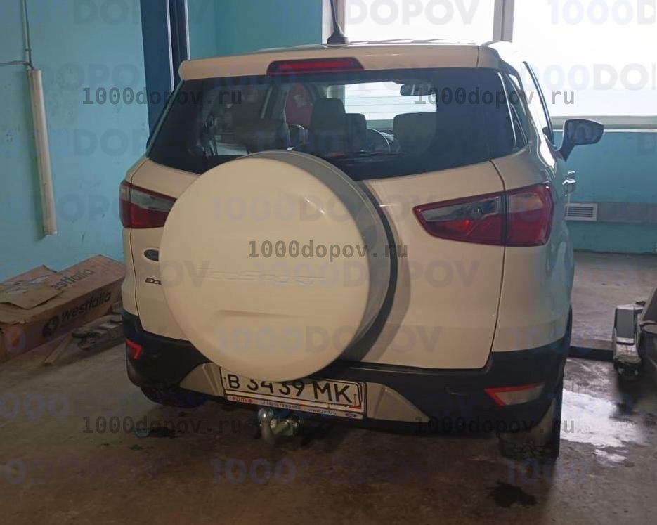 Фаркоп Motodor 90703-A Ford Ecosport 2014-2018 (оцинк. шар) — рисунок 5