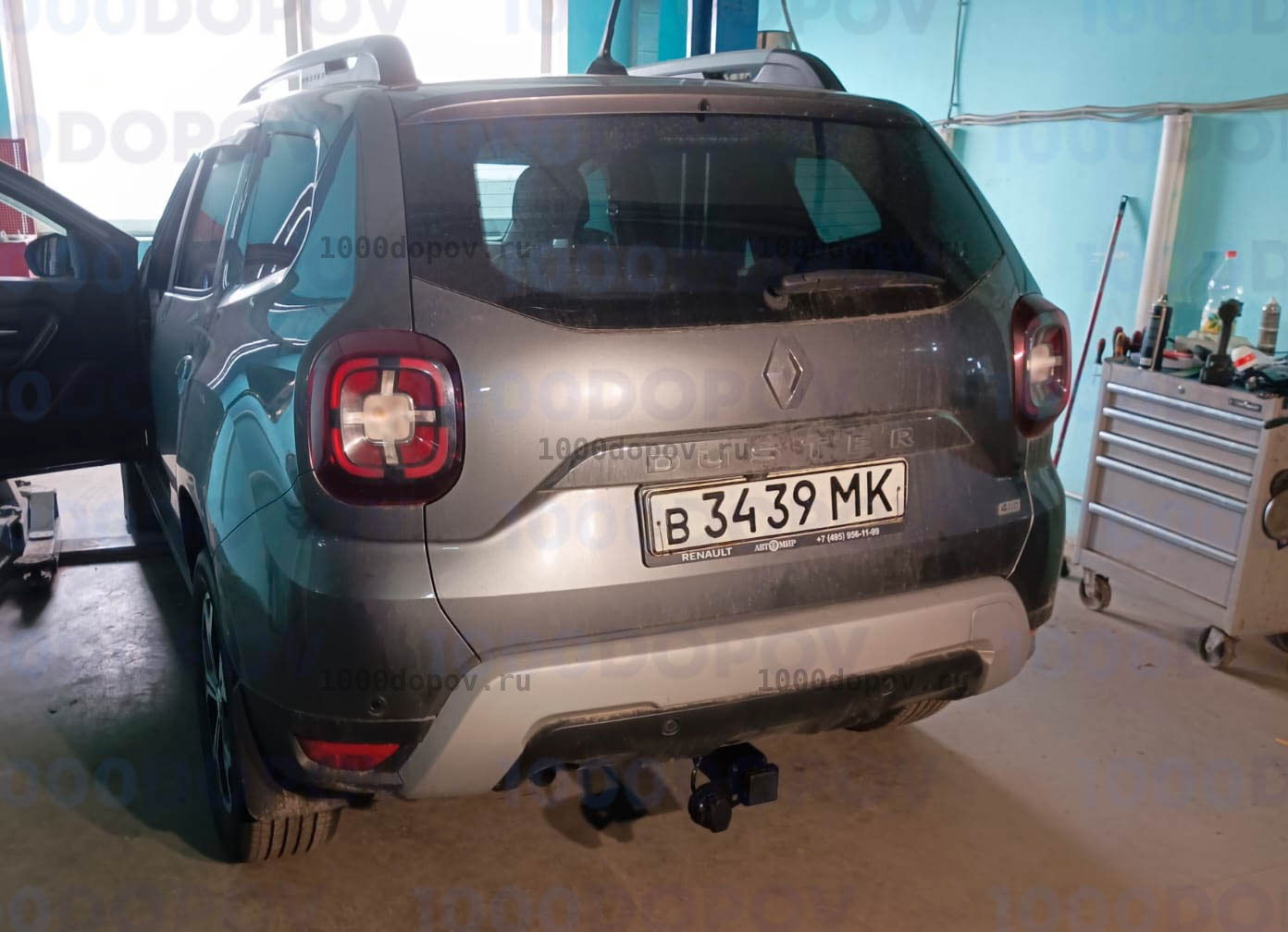 Фаркоп Трейлер 9042 Nissan Terrano 2014-н.в. — рисунок 5