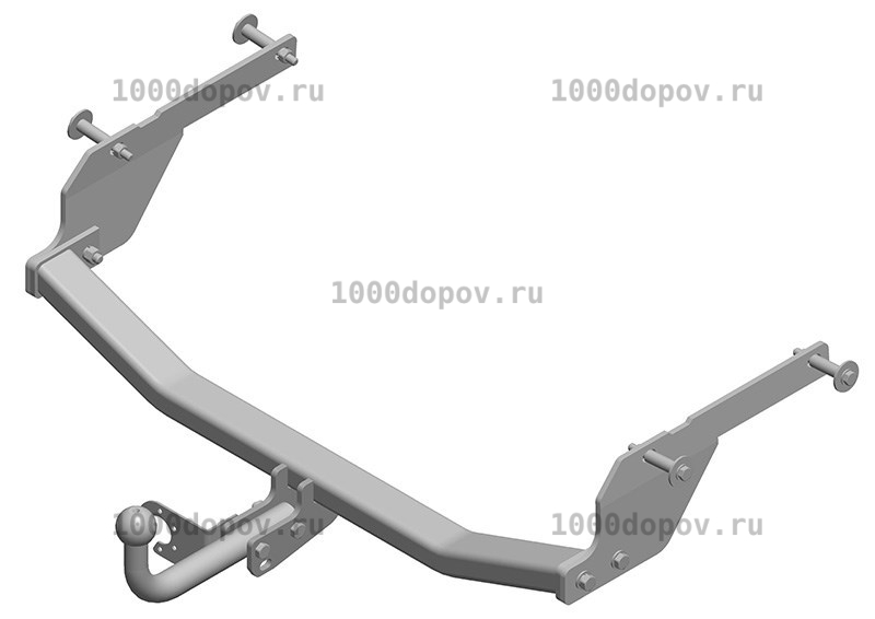 Фаркоп Avtos NS 24 Nissan Almera 2013-н.в. — рисунок 7