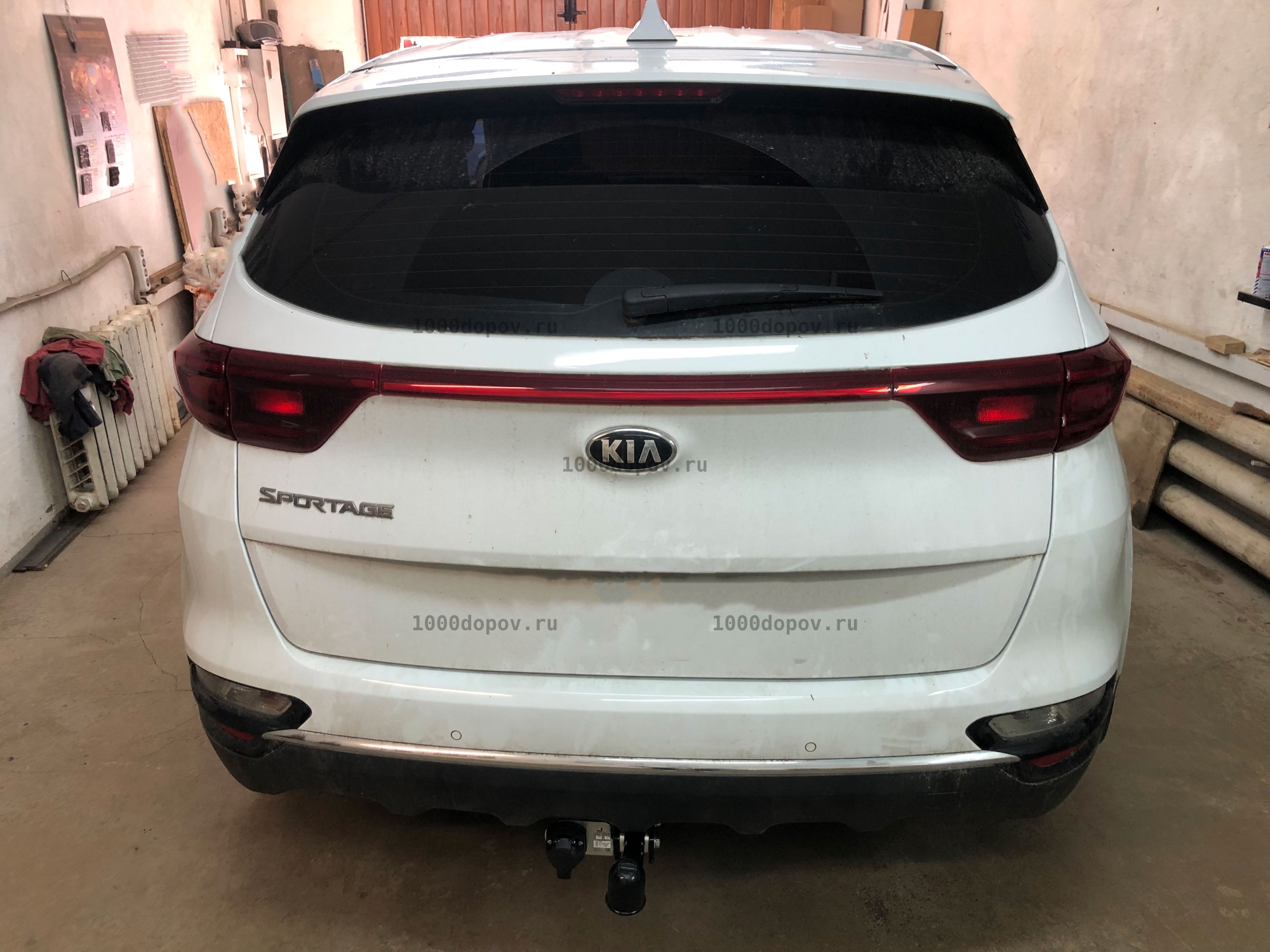 Фаркоп Leader Plus K124-A Kia Sportage 2018-н.в. кроме авто с двигателем 2,4 л — рисунок 1