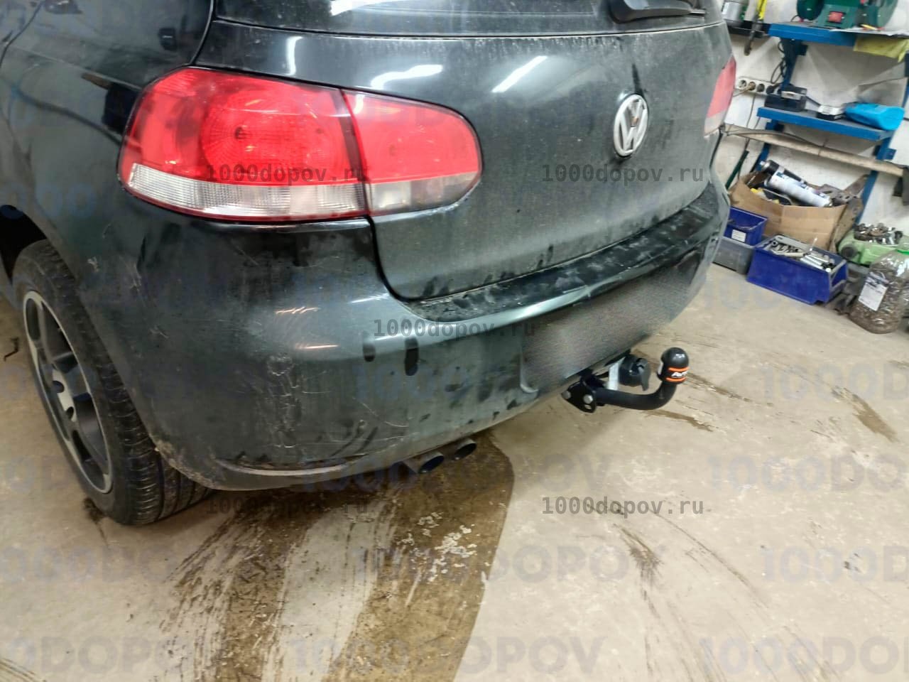 Фаркоп Avtos VW 25 Volkswagen Golf 6 Plus 2008-2014 — рисунок 11