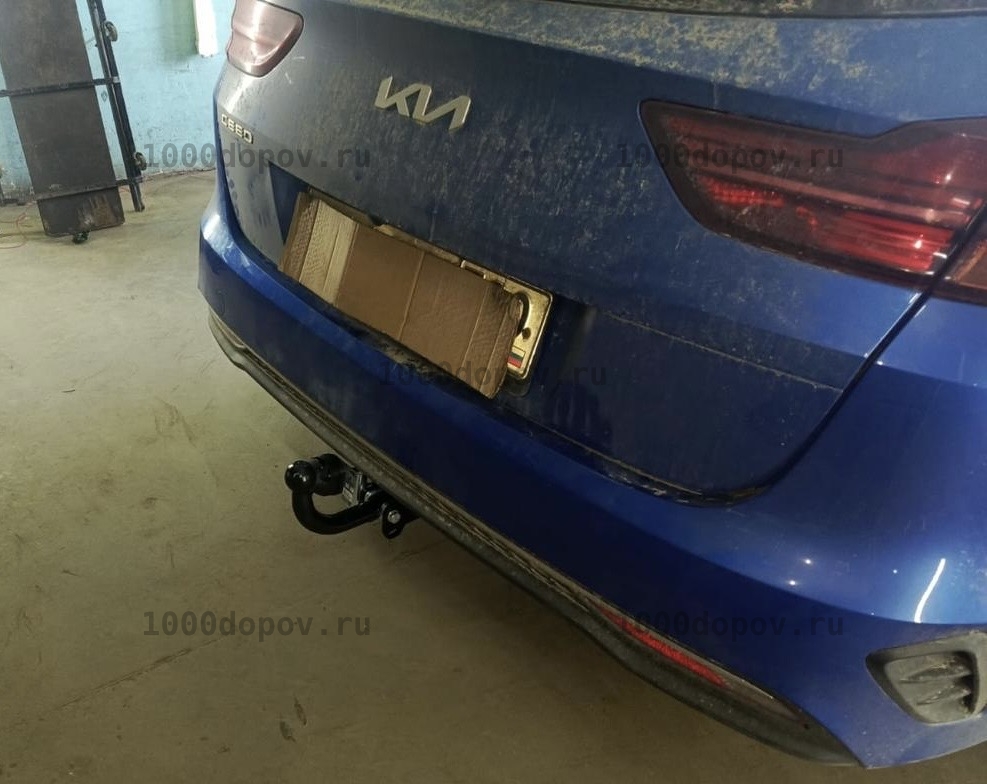 Фаркоп Leader Plus K125-A Kia Ceed/ PROCeed III (CD) (универсал) 2018-н.в. — рисунок 15