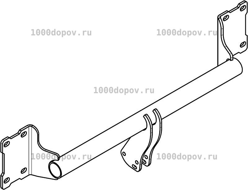 Фаркоп Avtos BM 02 BMW X6 (F16) 2014-н.в., вкл. М-пакет — рисунок 20