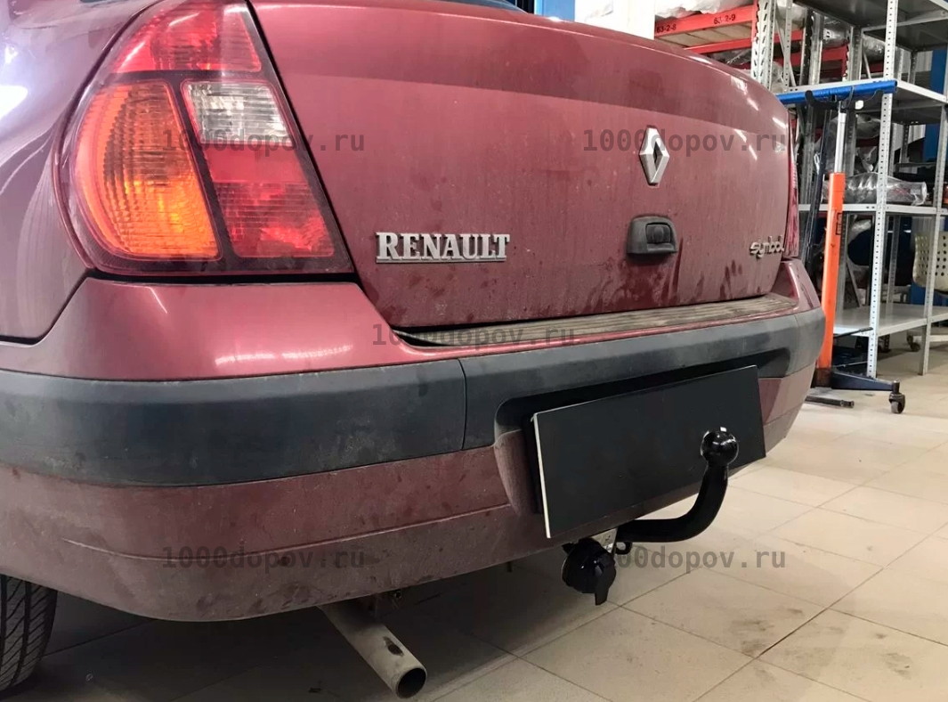 Фаркоп Leader Plus R102-A Renault Symbol 2002-2008 — рисунок 1