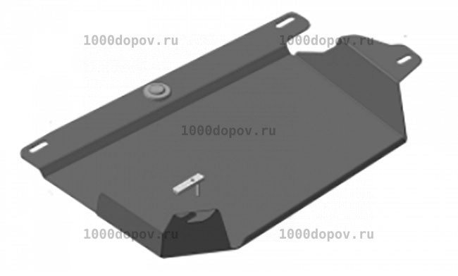 Защита Motodor 03502 Cadillac SRX 2009-2012 (Абсорбер) — рисунок 1
