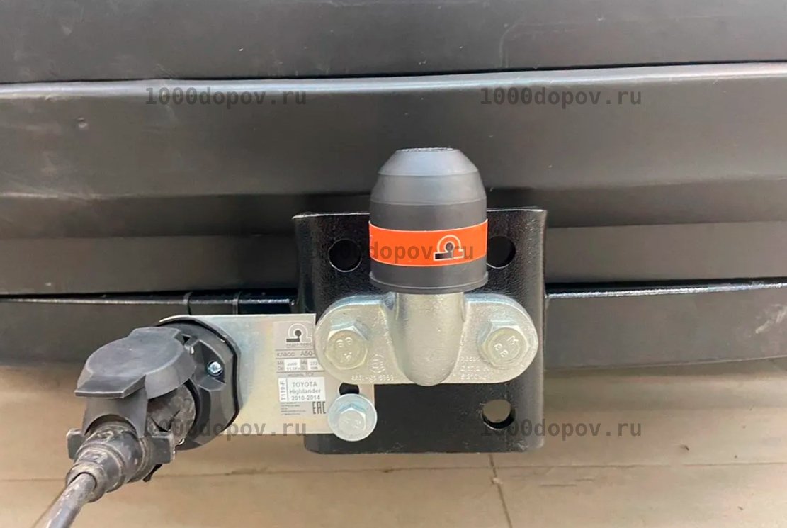 Фаркоп Leader Plus T119-F Toyota Highlander 2010-2013 — рисунок 9
