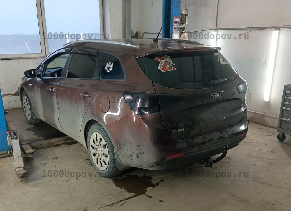 Фаркоп Трейлер 7351 Kia Сeed универсал 2012-2018 — рисунок 8