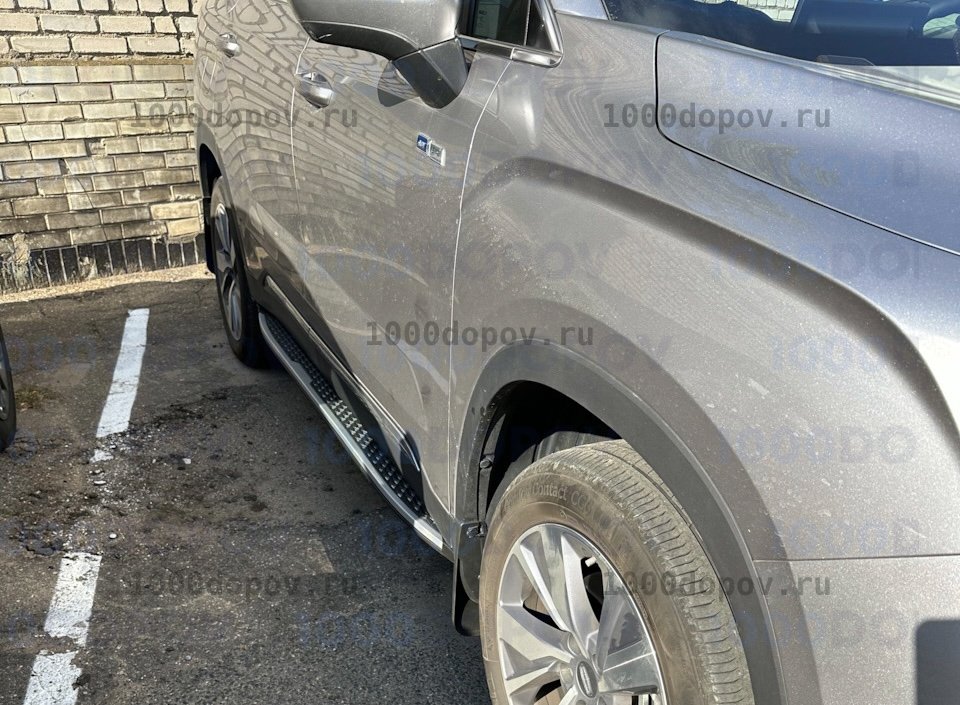 Пороги подножки на Geely Okavango 2023-н.в. — рисунок 27