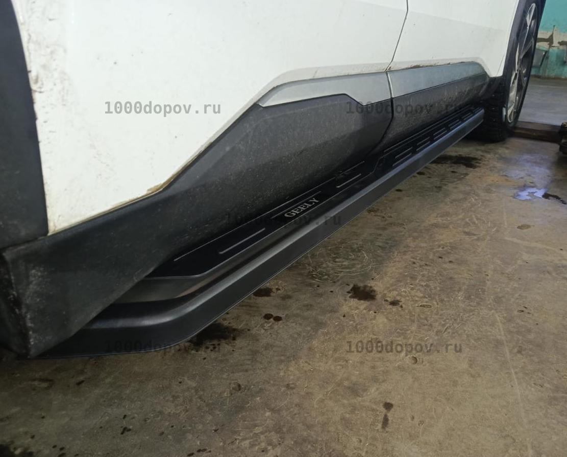 Пороги подножки на Geely Atlas New (Новый) 2024-н.в. — рисунок 5