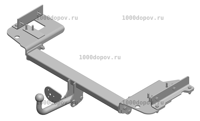Фаркоп Avtos KI 16 KIA Sportage 2 2004-07/2010 — рисунок 4