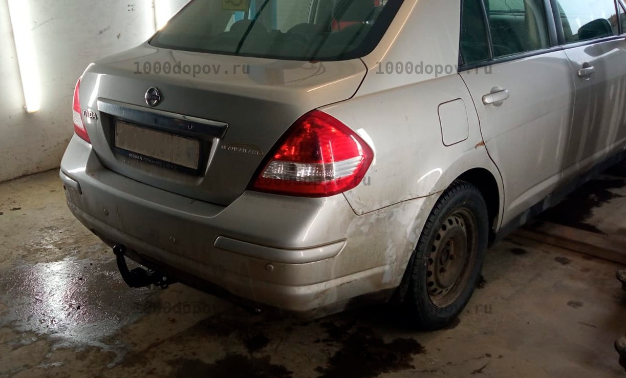 Фаркоп Leader Plus N119-A Nissan Tiida (C11) седан 2007-2014 — рисунок 1