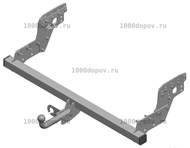 Фаркоп Avtos MI 28 Fiat Fullback 2016-н.в. — рисунок 12