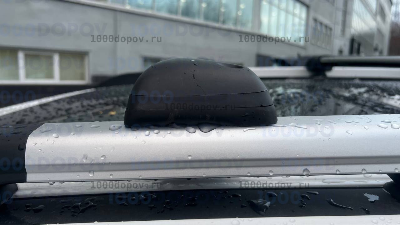 Багажник на рейлинги Haval Dargo из 3 поперечин черные — рисунок 4
