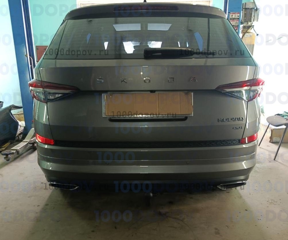 Фаркоп Steinhof S-292  Skoda Kodiaq в т.ч. AdBlue 2016-н.в. (быстросъемный) — рисунок 11