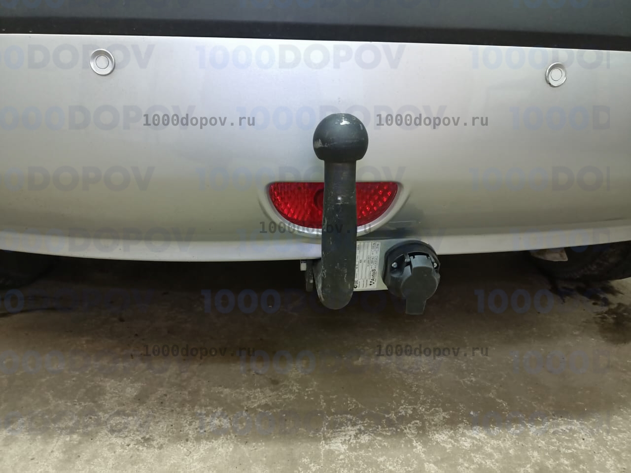 Фаркоп Avtos KI 19 KIA Rio 2 hb 10/2009-2011 — рисунок 5