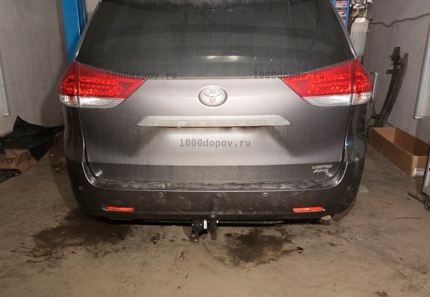 Фаркоп Steinhof T-204 Toyota Sienna 2011-2018 — рисунок 3