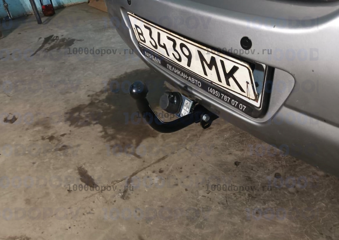 Фаркоп Leader Plus N114-A Nissan Tiida (C11) hb 2007-2014 — рисунок 6