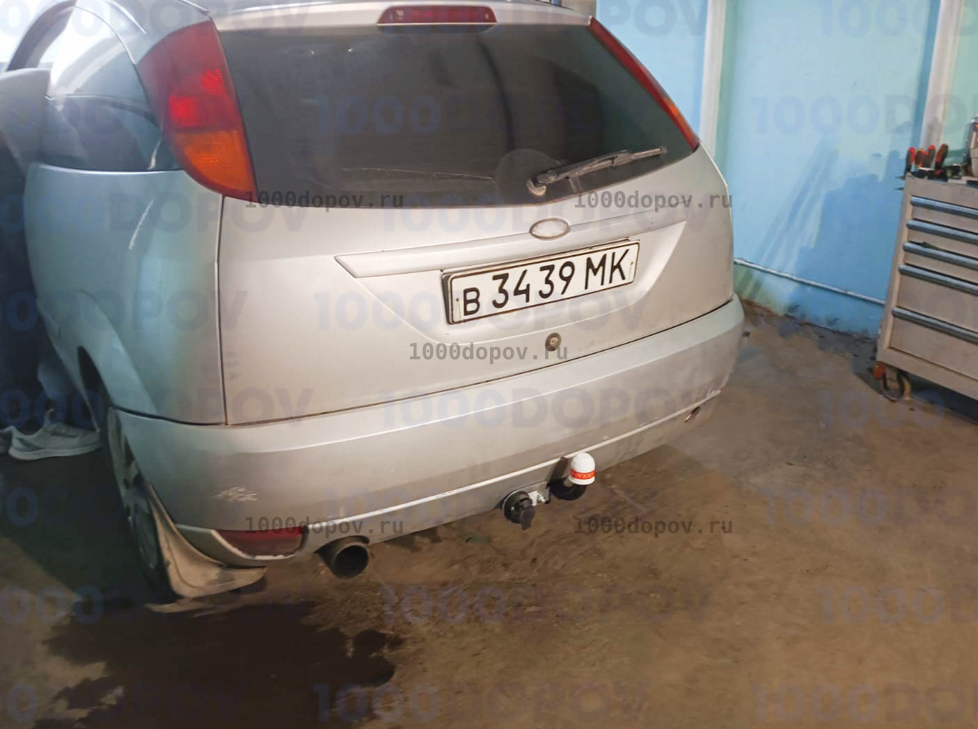 Фаркоп Трейлер 6010 Ford Focus седан, hb 1998-2005 — рисунок 2