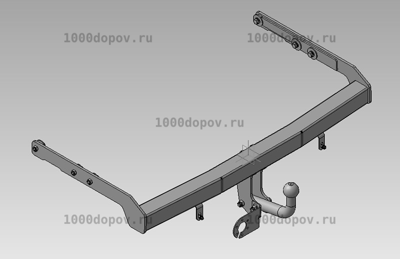 Фаркоп Avtos VW 22 Ford Galaxy 06/2000-2006 — рисунок 7
