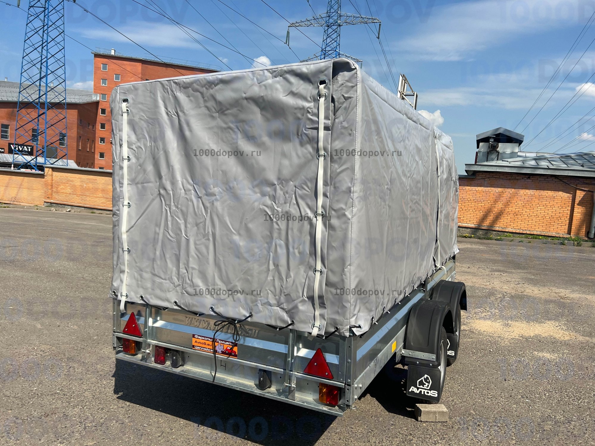 Тент с каркасом Avtos A35P Аэро — рисунок 6