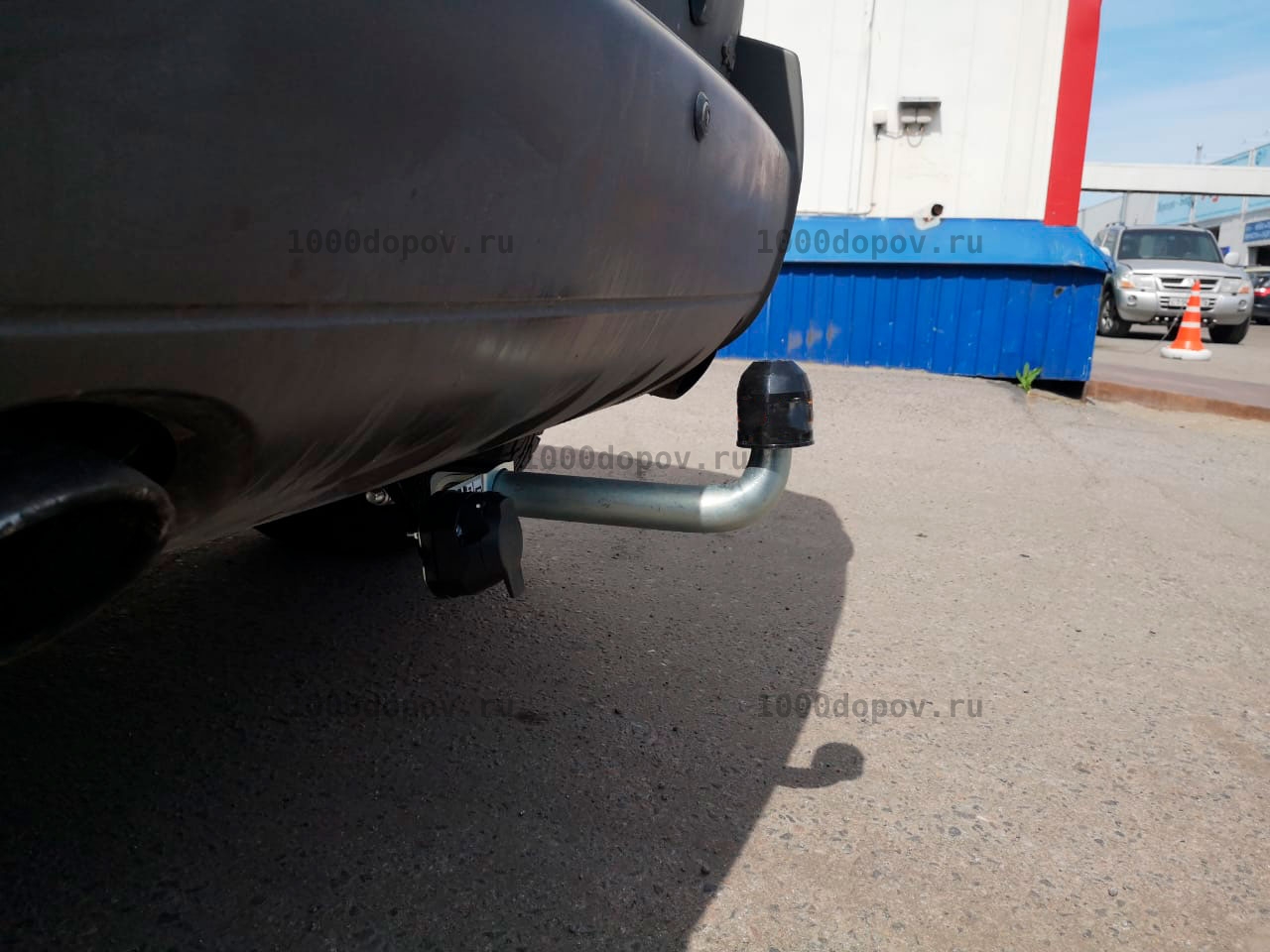 Фаркоп Motodor 90901-A KIA Sportage, Hyundai Tucson 2004-2010 (оцинк. шар) — рисунок 2