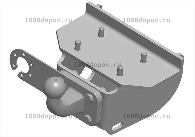 Фаркоп Avtos VW 26 Volkswagen Amarok 2010-н.в. — рисунок 2