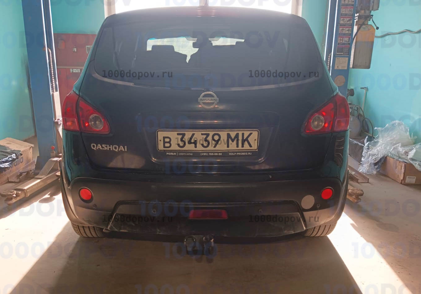 Фаркоп BERG F.4111.001 Nissan Qashqai 2007-2014 / 2014-н.в. — рисунок 2