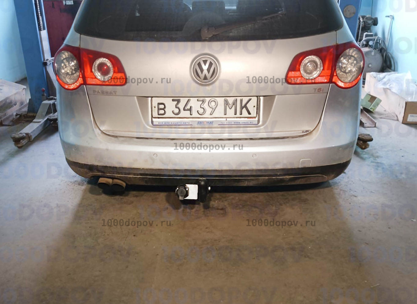 Фаркоп Avtos VW 24 Volkswagen Passat B6 (сед., унив.) 2005-10/2010 — рисунок 4