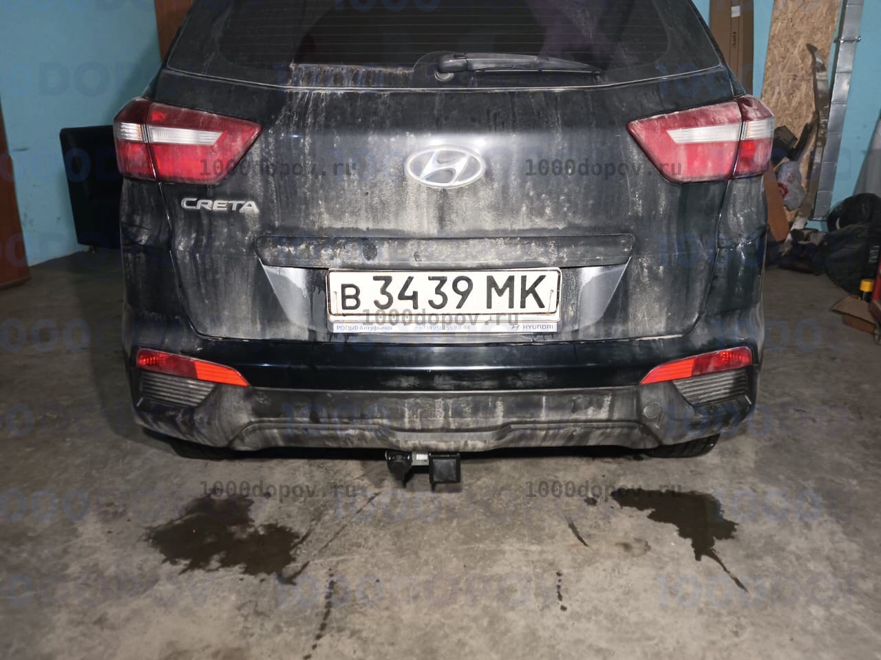 Фаркоп  Leader Plus H227-E Hyundai Creta 2016-2021, 2021-н.в. — рисунок 8