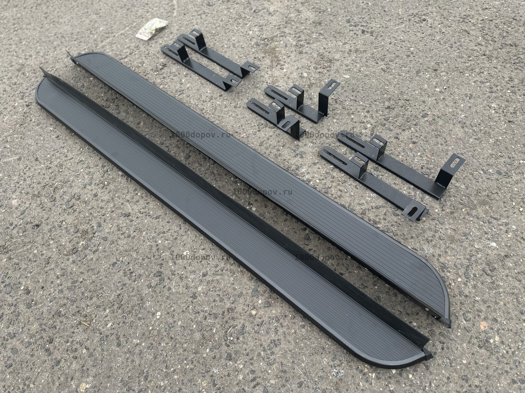 Пороги подножки на JAECOO J7 2023-н.в. Блекаут — рисунок 4