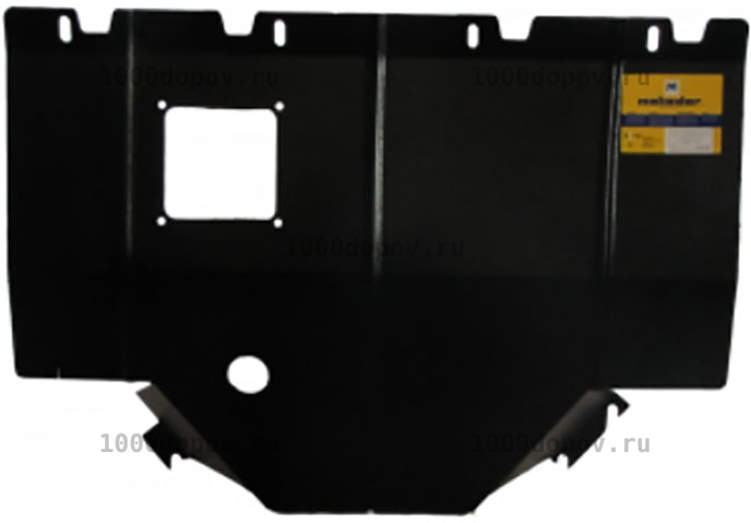 Защита Motodor 00616 FIAT Ducato 244 2002-2012 (Картер, Кпп) — рисунок 1