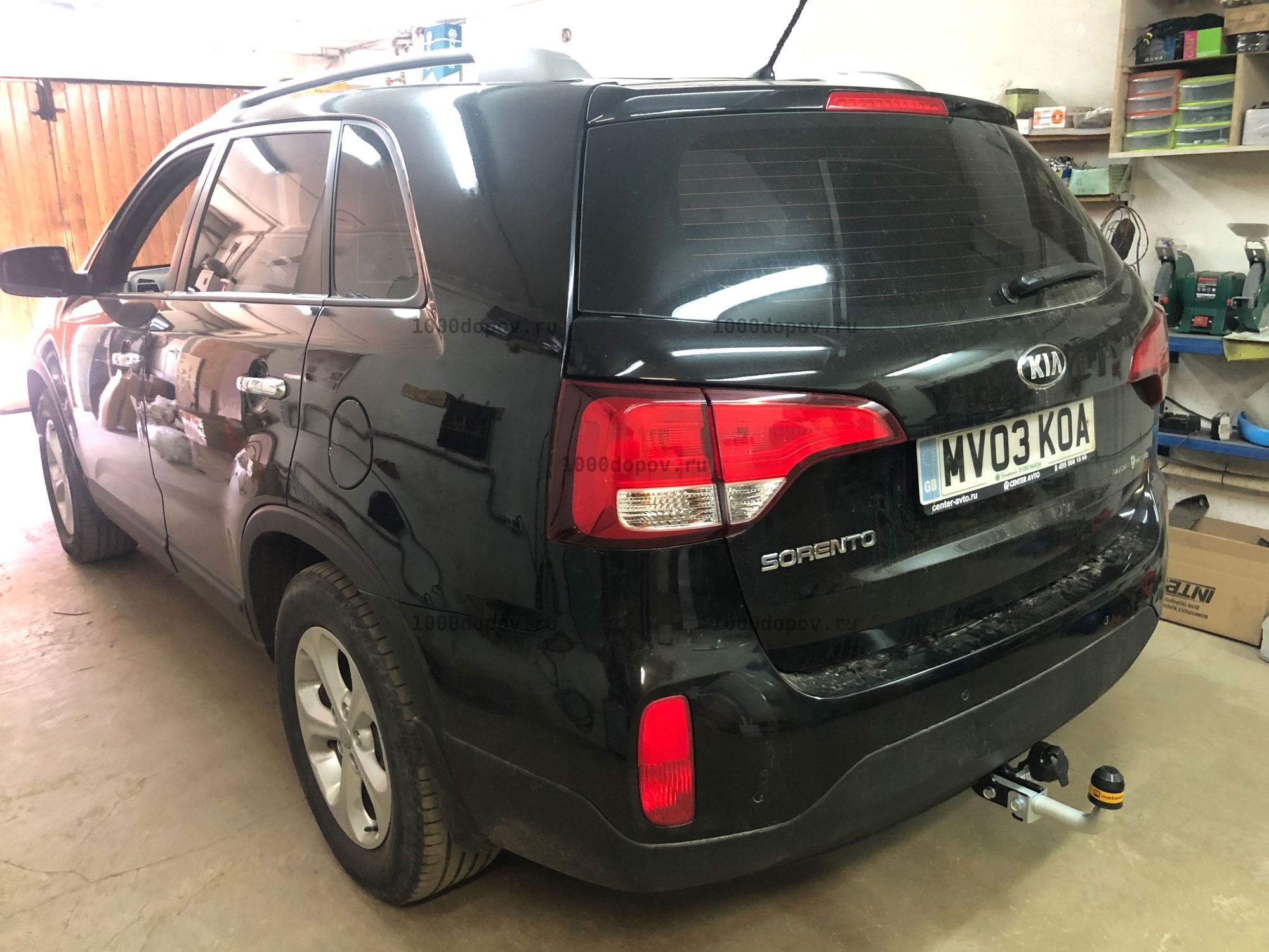 Фаркоп Motodor 90908-A KIA Sorento 2012-2020 (оцинк. шар) — рисунок 5