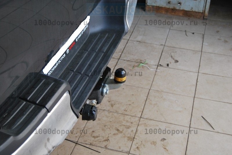 Фаркоп Motodor 92507-FE Jac T6 2019-н.в. без отбойного бруса (оцинк. шар) — рисунок 2