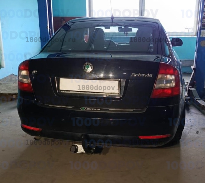 Фаркоп Трейлер 9710 Skoda Octavia 2 A5 2009-2012 (кроме Octavia Tour) — рисунок 3