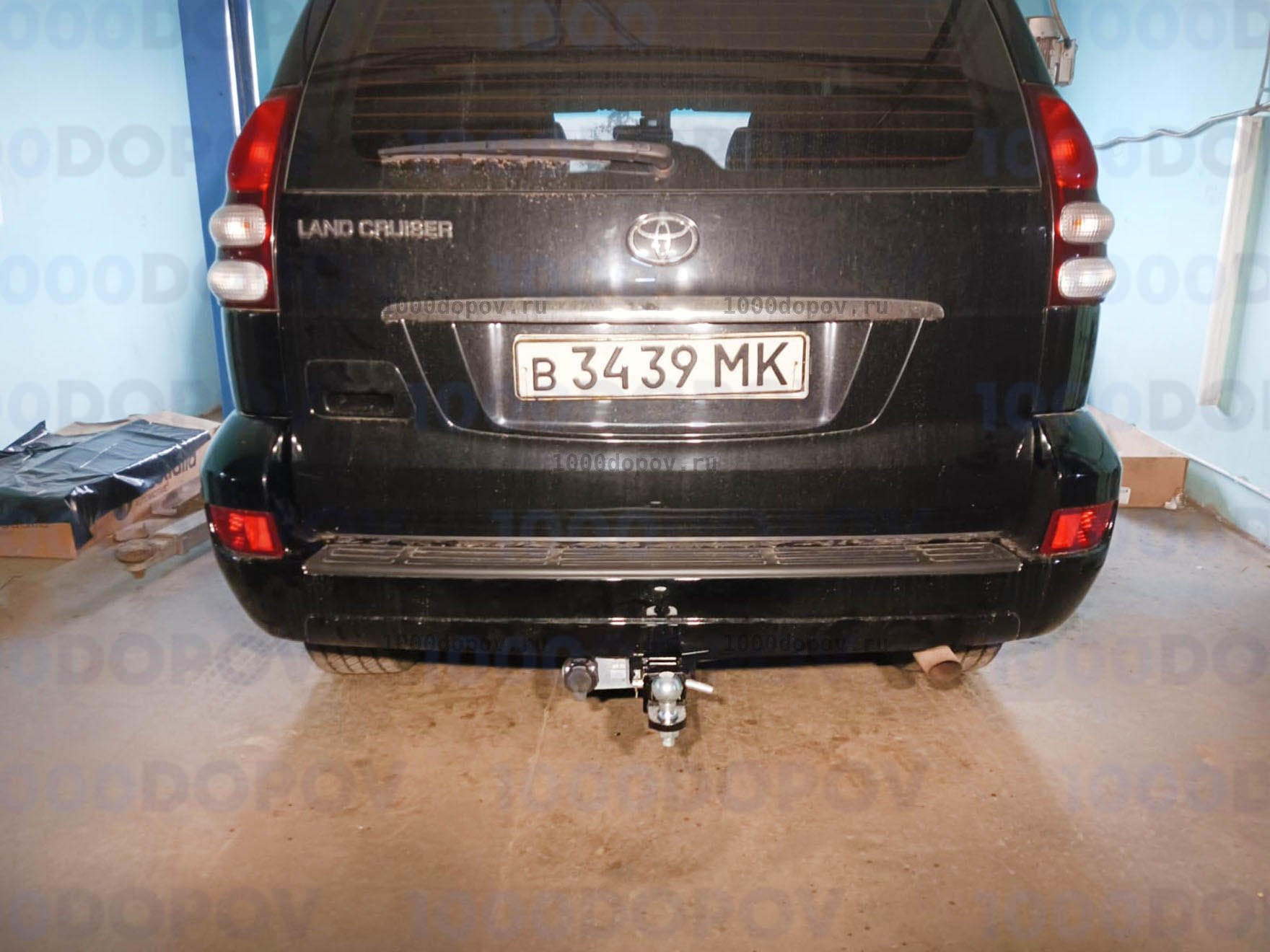 Фаркоп Leader Plus T123-E Toyota Land Cruiser Prado (J120/J150) 2002-н.в. — рисунок 2