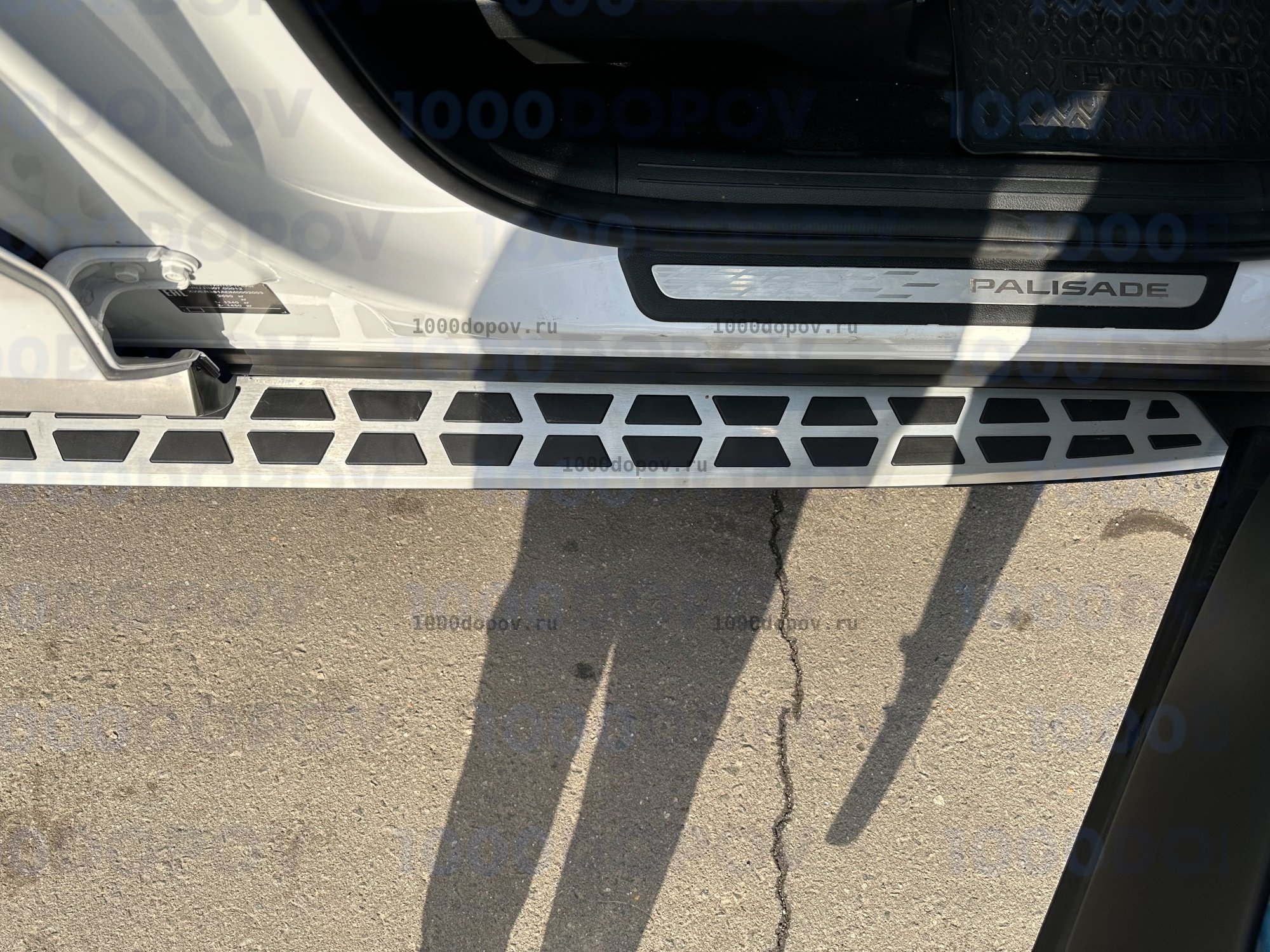 Пороги подножки на Hyundai Palisade 2018-2025 — рисунок 3