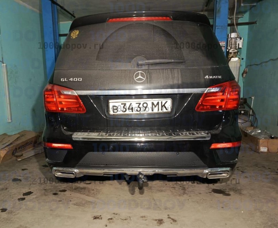Фаркоп Steinhof M-143 Mercedes GL (x164) 2005 - 2012, GL (x166) 2012 - 2016 — рисунок 13