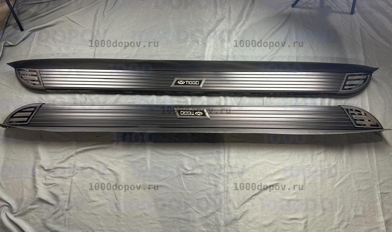 Пороги подножки на Chery Tiggo 9 2023-н.в — рисунок 9