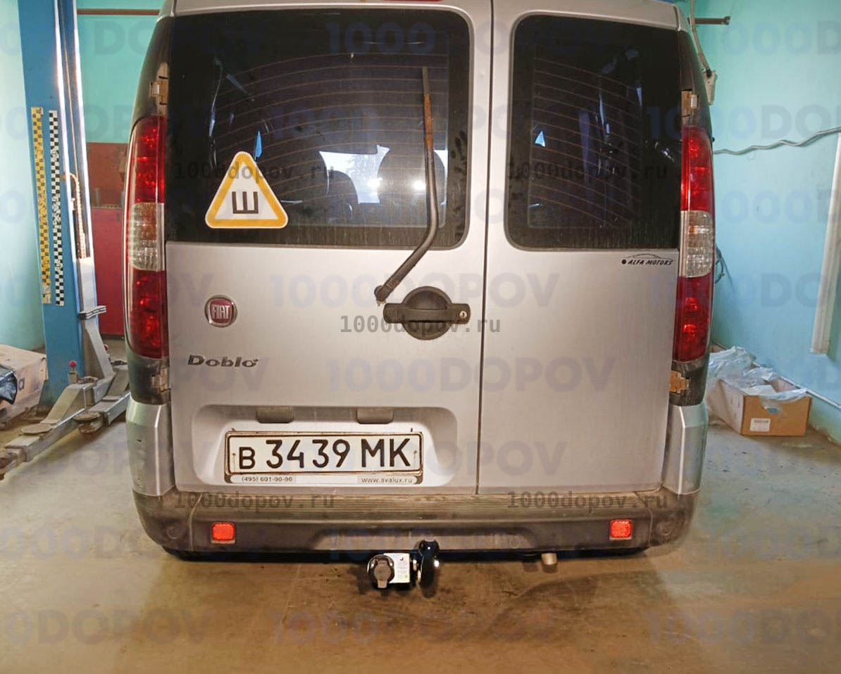 Фаркоп Leader Plus F203-A Fiat Doblo (223) 2001-2010 — рисунок 3