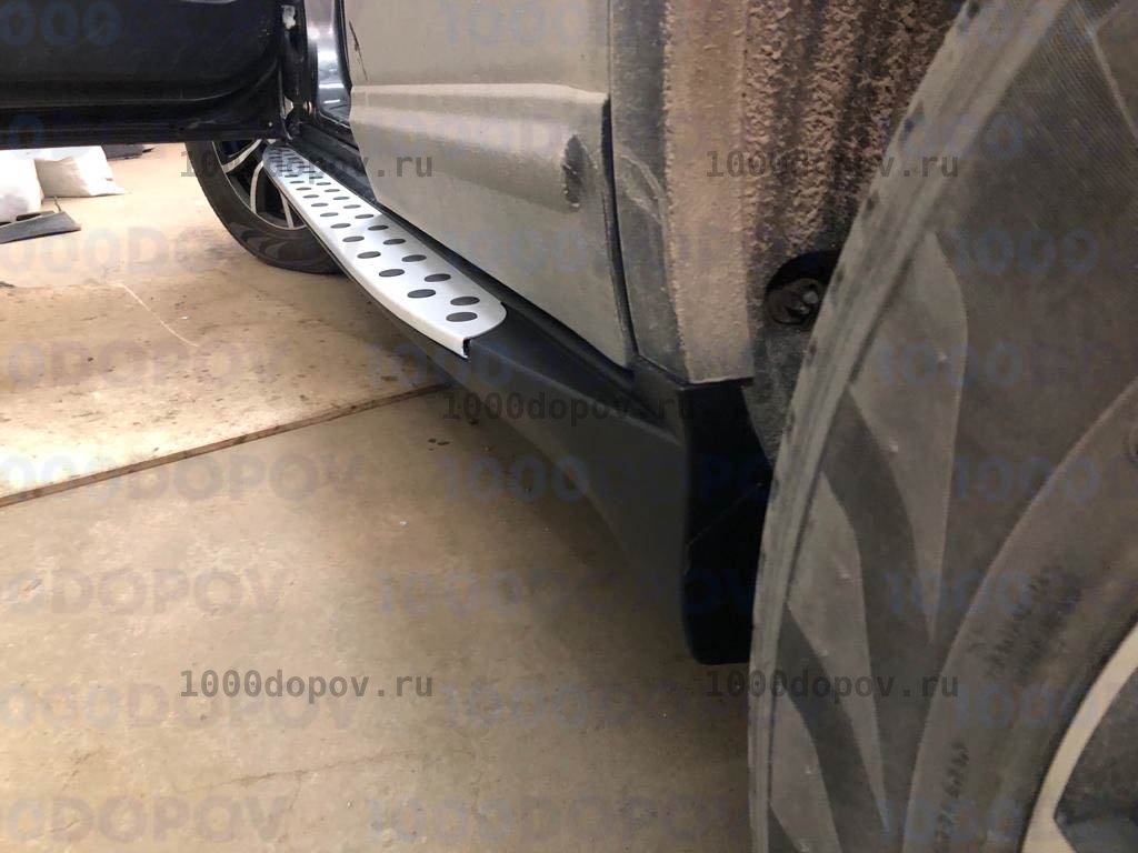 Пороги подножки на KIA Sorento 2009-2021 (Стиль BMW) — рисунок 3