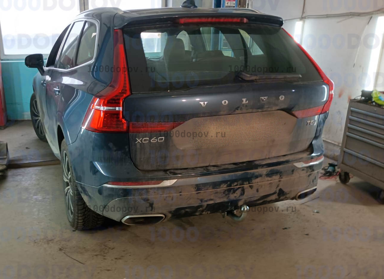 Фаркоп GALIA V083A Volvo XC90 2015-н.в. (оцинкованный) — рисунок 1