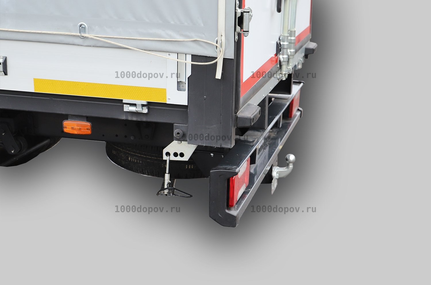 Фаркоп Leader Plus I101-F Iveco Daily VI (шасси с двойными колесами) 2014-н.в. — рисунок 3
