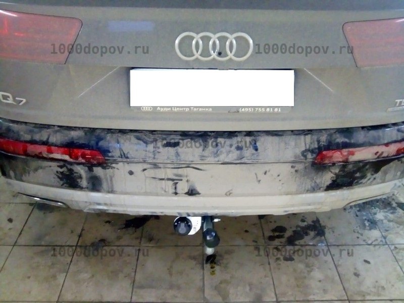 Фаркоп Motodor 90101-A Audi Q7 2015-н.в. (оцинк. шар) — рисунок 2