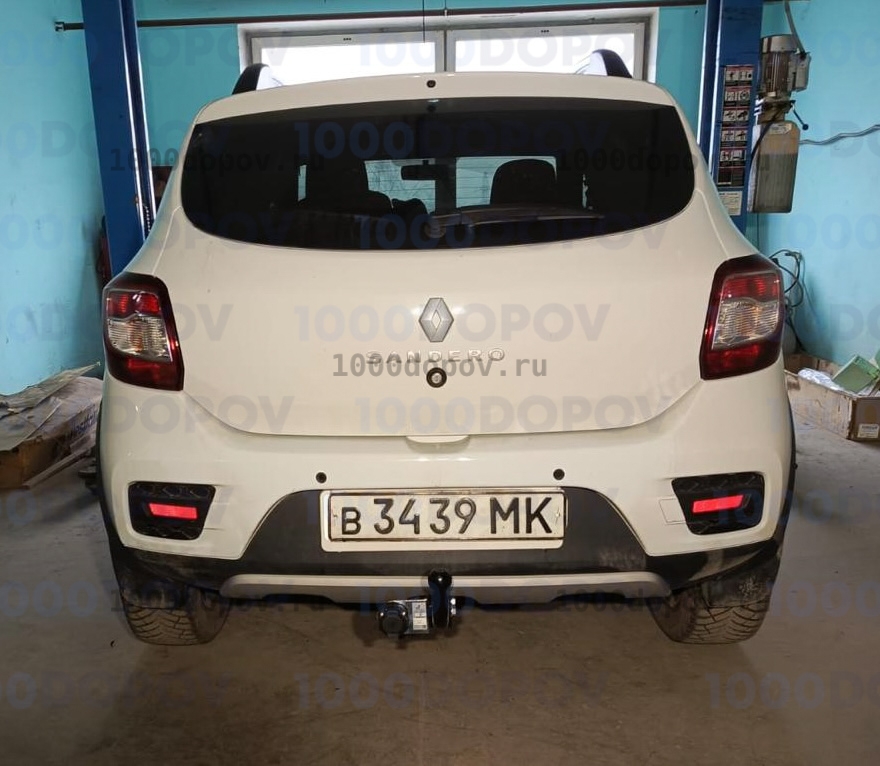 Фаркоп Leader Plus R114-A Renault Logan 2005-2014, 2014-н.в. — рисунок 10